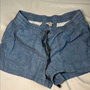 J. Crew Blue Athletic Shorts with Elastic Waistband